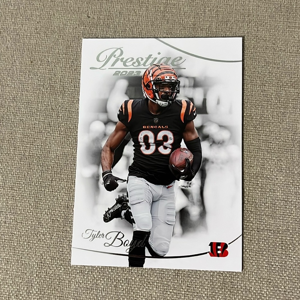 Tyler Boyd 2023 Panini Prestige Cincinnati Bengals #66 Football Card Sport NFL
